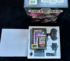 Système de consoles domestiques Sega Genesis Model 1, édition rare, boîte complète, état neuf, vente rapide - Product Image 1