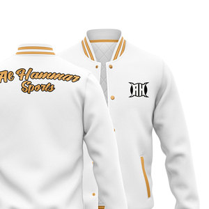 Chaqueta de béisbol para hombre hecha a medida de High Street, chaqueta de invierno Bomber Letterman de último diseño para Primavera, informal al aire libre de fábrica OEM - Product Image 2