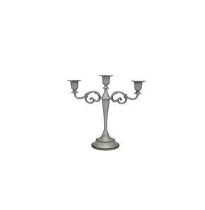Metal candelabra suitable for vintage themed dining rooms luxurious candlelight atmosphere for beautiful <b>occasions</b> - Product Image 6