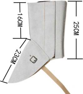 อุปกรณ์ป้องกันขาสำหรับงานเชื่อมหนังแบบขายส่ง พร้อมสีและขนาดที่กำหนดเอง รับประกัน 3 ปีโดย Standard International - Product Image 5