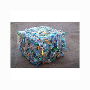 Déchets de bouteilles PET en gros, flocons de plastique transparent bleu vert - Product Image 5