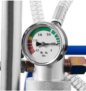 Extracteur d'huile à aspiration d'air 6CBM Acier PVC PU PE PA Transmission manuelle Décharge inverse des eaux usées Réglage de la hauteur 900-1450mm - Product Image 3