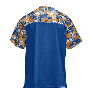 Jersey de fútbol americano sublimado de poliéster 100%, ropa deportiva de equipo personalizada, camisetas de entrenamiento transpirables, estampado corto para verano - Product Image 2