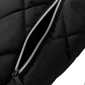 Chaquetas de bombardero personalizadas para hombre de invierno de lona de calidad superior-con capucha impermeable de alta calidad último estilo - Product Image 2