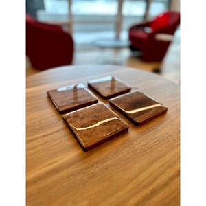 Personalized Best Selling 2024 Wood Resin Best <b>Coasters</b> <b>Drinks</b> Wooden Epoxy Best <b>Coaster</b> Home Kitchen Decoration - Product Image 3
