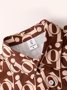 Ensemble d'été léger pour hommes Combo chemise et short en tricot texturé pour les vacances ou les sorties à la plage - Product Image 3