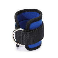 2024 personnalisable High-Tech Nylon cuir Fitness cheville sangles meilleur prix fonction de protection vente chaude cheville soutien