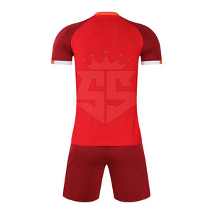 Uniforme de Fútbol Personalizado con Logotipo, Transpirable, de Secado Rápido, Manga Corta, Ropa Deportiva de Alta Calidad - Product Image 2