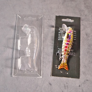 Blister transparent en plastique PVC PET personnalisé pour leurre de <span class=keywords><strong>pêche</strong></span> emballage de matériel de <span class=keywords><strong>pêche</strong></span> blister pour leurres de <span class=keywords><strong>pêche</strong></span> - Product Image 3