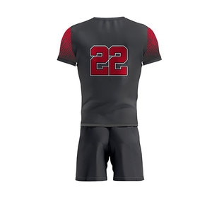 Uniformes de fútbol personalizables, material ligero y transpirable, camiseta de partido de equipo, pantalones cortos, kit deportivo - Product Image 5