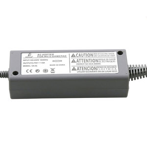 อะแดปเตอร์แปลงไฟสำหรับจอยเกม Nintendo Wii U วัสดุทำจากพีซี พร้อมช่องจ่ายไฟแบบดีซีและการเชื่อมต่อแบบเสียบปลั๊ก - Product Image 3
