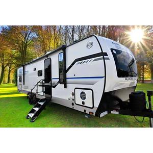 Remolque utilitario todoterreno para caravana de camping de alta gama moderno con inodoro - Product Image 5