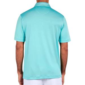 Venta al por mayor ligero 4 Way Stretch Sport Slim Fit Flamingo patrón estampado Golf Polos para hombres - Product Image 5