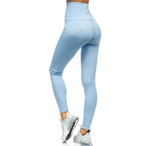 Legging Confortable et Léger pour Femme à Taille Haute, Design Unique, Respirant, Anti-Bactérien, Style Décontracté, Spandex/Polyester - Product Image 2