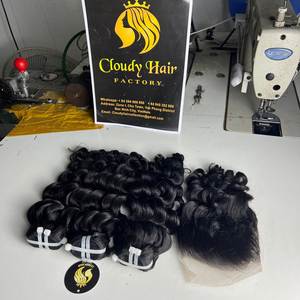 Mechones de Cabello Virgen Vietnamita con Ondas Sueltas y Profundas de 8-40 Pulgadas, Cutícula Alineada, Cabello Virgen de Primera Calidad con Precio de Mayoreo - Product Image 6