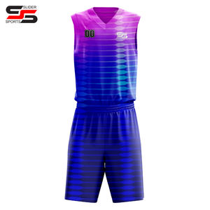 <b>High</b> Quality Custom Quick Dry Breathable Basketball Jersey Sublimation Basketball Uniform for Men <b>Top</b> - Product Image 1