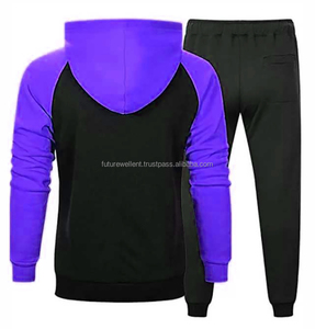 Logotipo personalizado nuevo otoño térmico de manga larga de tamaño personalizado trajes de chándal trajes de jogging al por mayor chándales en blanco para hombres sudaderas con capucha hombres - Product Image 4