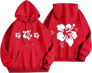 Sweat à capuche pour hommes surdimensionné à manches longues automne pull polaire sweat pour cette page en gros - Product Image 1