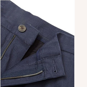 Venta al por mayor de fábrica personalizado Casual Chino pantalones de los hombres de cintura media bordada ropa de calle al aire libre de alta calidad pantalones de chándal de algodón - Product Image 2