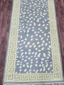 Nuevas alfombras caras de lana hechas a mano, personalización anudada a mano suave, tamaño 5x8 a 12x14 para oficina en casa y hoteles vibrantes - Product Image 5