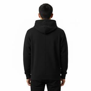 Sweat à capuche zippé en polaire pour hommes Fournisseur d'usine OEM Vente en gros Coton sur mesure Chaud décontracté Gym Mode Streetwear Vêtements d'hiver - Product Image 2