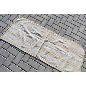 พรมขนสัตว์ตุรกีวินเทจพรมปูพื้นเย็บปะต่อสีเหลืองสีเบจทันสมัยขนาด19x46ฟุตแผ่นยางรองสำหรับตกแต่งห้องนั่งเล่นขนาด4เมตร - Product Image 4