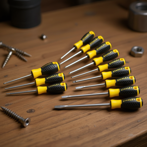 Juego de Destornilladores Esenciales Stanley de 12 Piezas, Variedad de 3 Piezas - Product Image 3