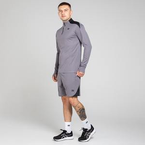 Vente en gros GAA Zip Top Half Zip Top Sweat Tops Hommes 100% Polyester Demi Zipper Chemises Personnalisé Prix Pas Cher pour Hommes - Product Image 2