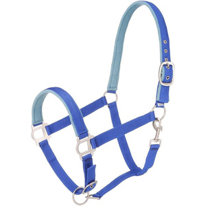 Licol pour cheval en nylon robuste ARMANDIOUS, rembourré, réglable, avec mors et crochet en cuir, accessoires d'équipement équestre - Product Image 2