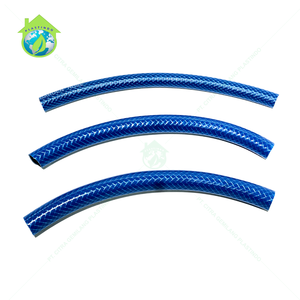 Tuyau d'eau bleu de meilleure qualité 3/4 pouces 100 mètre de diamètre filetage en fibre solide à 3 couches pour les projets d'irrigation de jardinage étendus - Product Image 3