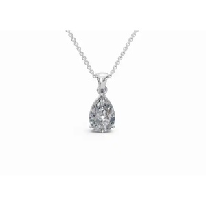 Colgante de Diamante Solitario Timeless Forever Pear Dreams de 0.50 Ct, Cultivado en Laboratorio, Joyería Fina Elegante, Diseño Ético y de Lujo - Product Image 4