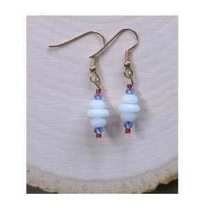 Boucles d'oreilles de mariage en résine écologique, fée ange, fabriquées en Inde, artisanat de Shaad avec forme personnalisée - Product Image 4