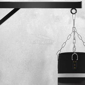 Sac de frappe debout professionnel, fabriqué en cuir PU de haute qualité, pour le kickboxing, en vente - Product Image 4