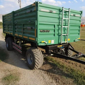 Nuevo diseño de calidad Tractor agrícola asequible Remolque basculante hidráulico Remolque volquete de granja de 20 toneladas Remolque basculante de tractor - Product Image 1