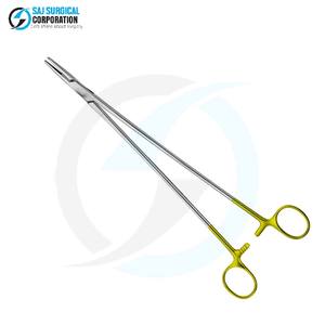 Porte-aiguille Debakey manuel en acier inoxydable durable – Kit d'instruments chirurgicaux pour une suture précise et un contrôle optimal des aiguilles - Product Image 3