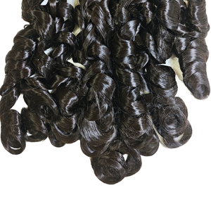 Estensione di Capelli Veri <span class=keywords><strong>M</strong></span> DANCING CURL <span class=keywords><strong>da</strong></span> 26 Pollici con Chiusura, Ricci Sciolti, Non Remy, per Donna - Vendita all'Ingrosso dal Produttore - Product Image 5