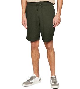 Gym Running Summer Shorts Unisex Black Fleece Custom French Terry Sweat Shorts Biker Shorts pour hommes à vendre - Product Image 3