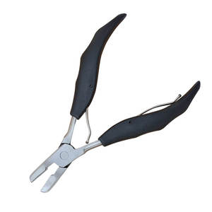 Pakistans Professional Hair Extension Tool Kit Include Hair Grippers Micro <b>Bead</b> Two Hole Plier Parting Tool <b>Plastic</b> Hair Clips - Product Image 5