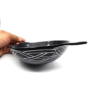 Bols en corne naturelle Bol de service de nouilles de fête personnalisé Décoration intérieure Ornements de cuisine Design moderne Ensemble de 4 pièces - Product Image 2