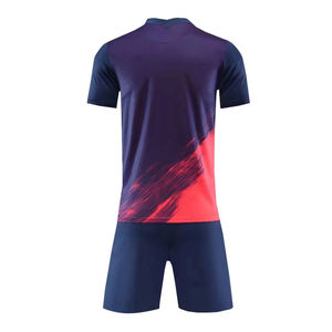 Nuevos Uniformes de Fútbol de Lujo Sublimados, Conjuntos de Manga Corta para Verano, Ropa Profesional para Equipos, 100% Poliéster, Secado Rápido y Transpirable - Product Image 3