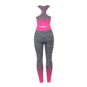 Ensemble de yoga sans couture de haute qualité pour femmes, top ventes, ensemble de yoga en polyester spandex pour femmes - Product Image 3