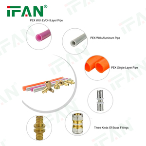 Raccords de compression en laiton PEX haute pression <span class=keywords><strong>16</strong></span>-32MM, coudes et tés à surface lisse pour l'irrigation agricole - Product Image 4