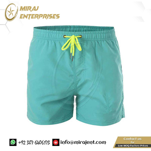 Pantalones cortos deportivos de secado rápido con estampado sólido multicolor para hombre, pantalones cortos informales de uso diario para la playa, venta al por mayor - Product Image 5
