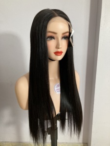 วิกผมจริงแบบมีลูกไม้ด้านหน้าขนาด28 30 32นิ้ววิกผมมนุษย์แบบ HD วิกผมด้านหน้าเป็น360ตรงมีโครงสีดำสำหรับผู้หญิงผมดิบขายดี - Product Image 2