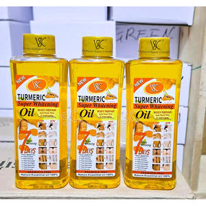 Huile de curcuma 100% originale, formule super blanchissante, hydratant éclaircissant pour le visage et le corps, correcteur de taches brunes, anti-âge - Product Image 1