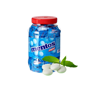 Mentoss Indonesia Mint Candy Jar 540g Mentoss Flavored Soft Candy Wholesale - Product Image 1