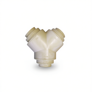 Piezas para Sistemas HVAC Tecnosystemi, Conector en 'Y' Múltiple para Tuberías de Aire Acondicionado por Conductos - Product Image 3