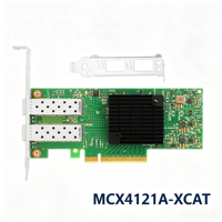 Adaptateur réseau Ethernet Mellanox Connect X-4 Lx MCX4121A-XCAT double port 10GbE SFP28 PCIe 3.0 x8 RDMA RoCE Smart NIC