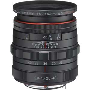 20-40mm F/2.8-4.0 HD ED Limited DC WR Standard Zoom Lens for Digital SLR Cameras 52mm Caliber - Product Image 2