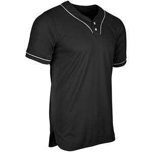 Camiseta de Béisbol Negra Personalizada de Alta Calidad para Hombre - Product Image 2